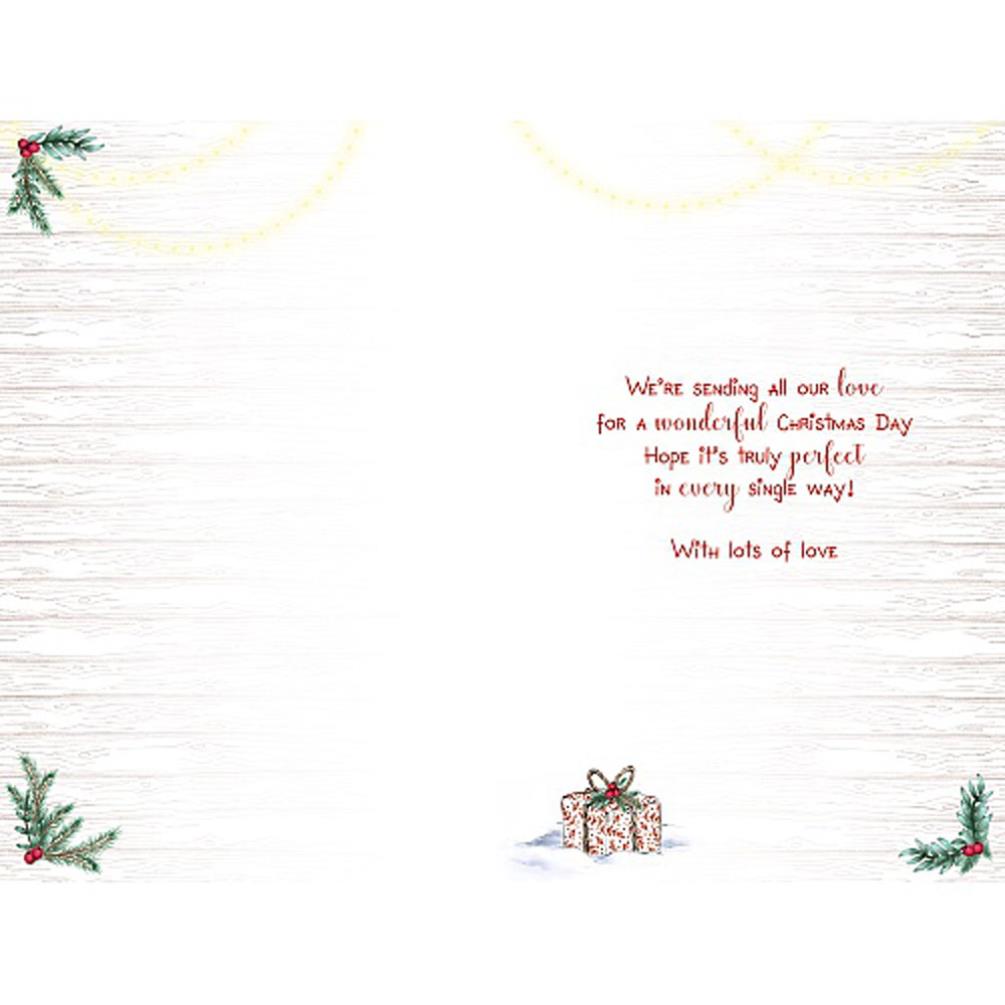 From Our House Me to You Bear Christmas Card Extra Image 1